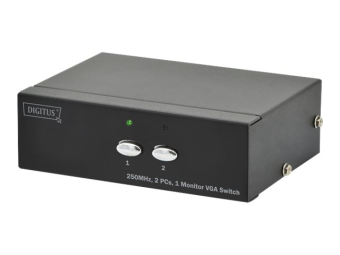 DIGITUS VGA Switch 2 PCs 1 Monitor