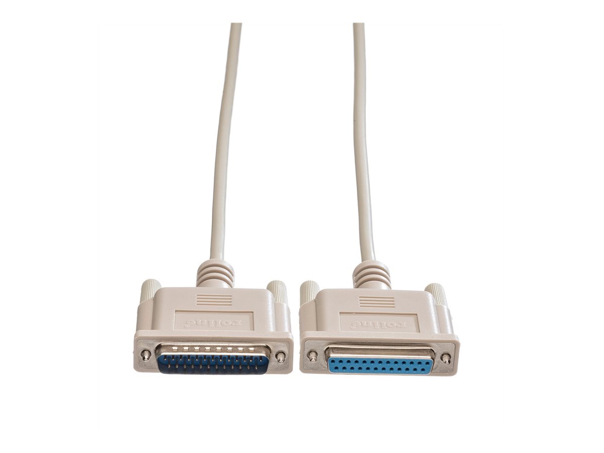 ROLINE Kabel seriell - DB-25 (M) zu DB-25 (W), Ansicht 3