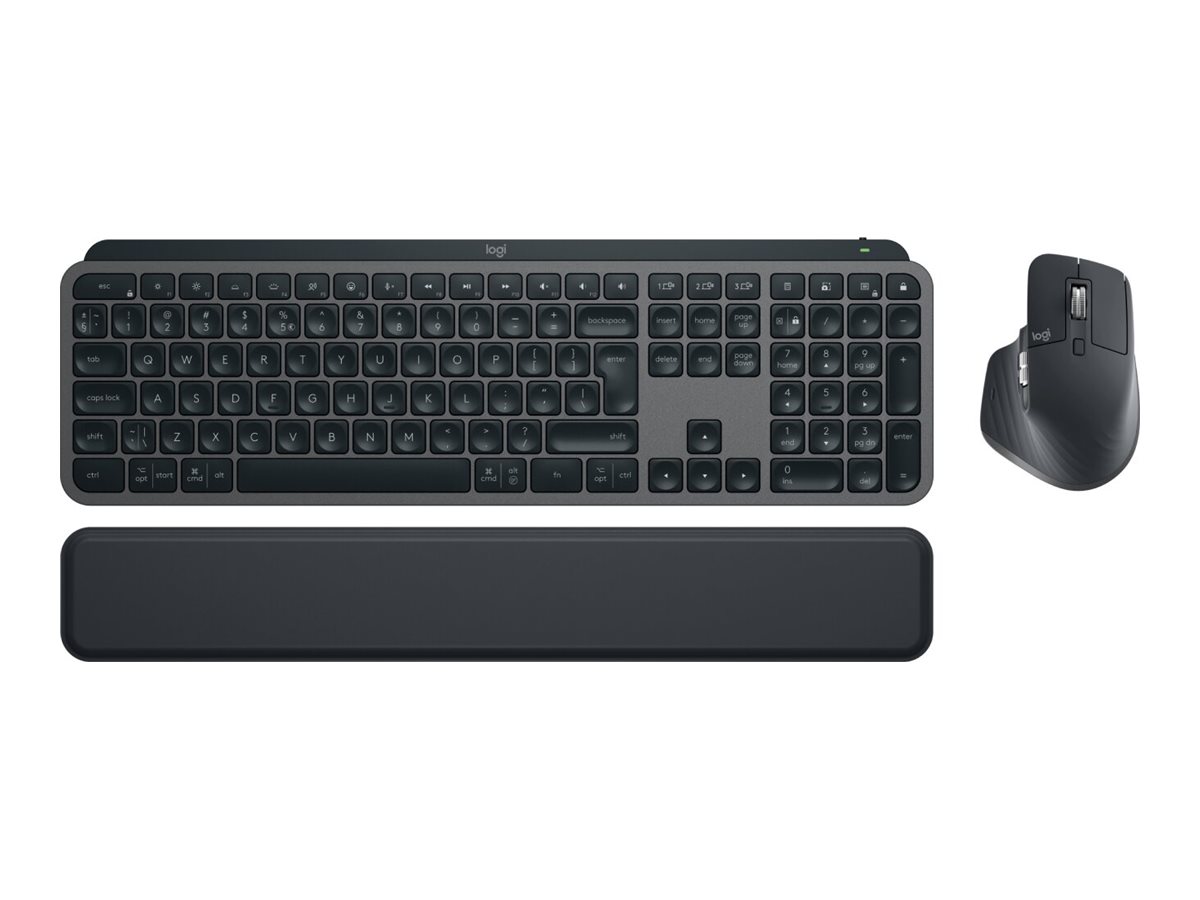 Logitech MX Keys S Combo - Tastatur-und-Maus-Set - hinterleuchtet - kabellos - Bluetooth LE - TL: Nordisch, QWERTY, Ansicht 4