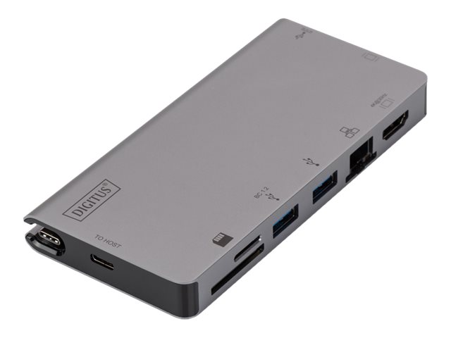 DIGITUS DA-70877 - Dockingstation - USB-C - VGA, HDMI, Ansicht 3