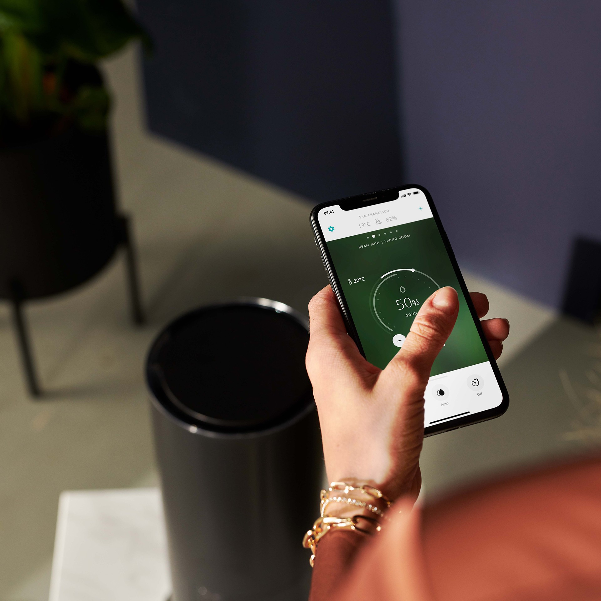 Duux Beam Mini 2 Air Purifier black, Ansicht 3