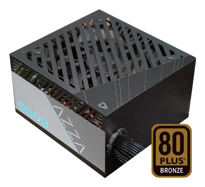 AZZA Netzteil ATX3.1 120mm black 80+ Bronze - PC-/Server Netzteil - 3.600 W, Ansicht 3