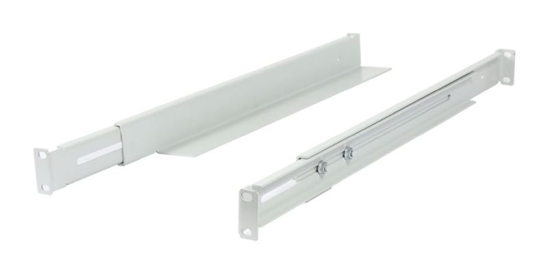 ALLNET 19Schrank zbh. L-Schiene variabel L 502-849mm Lichtgrau 1, Ansicht 3