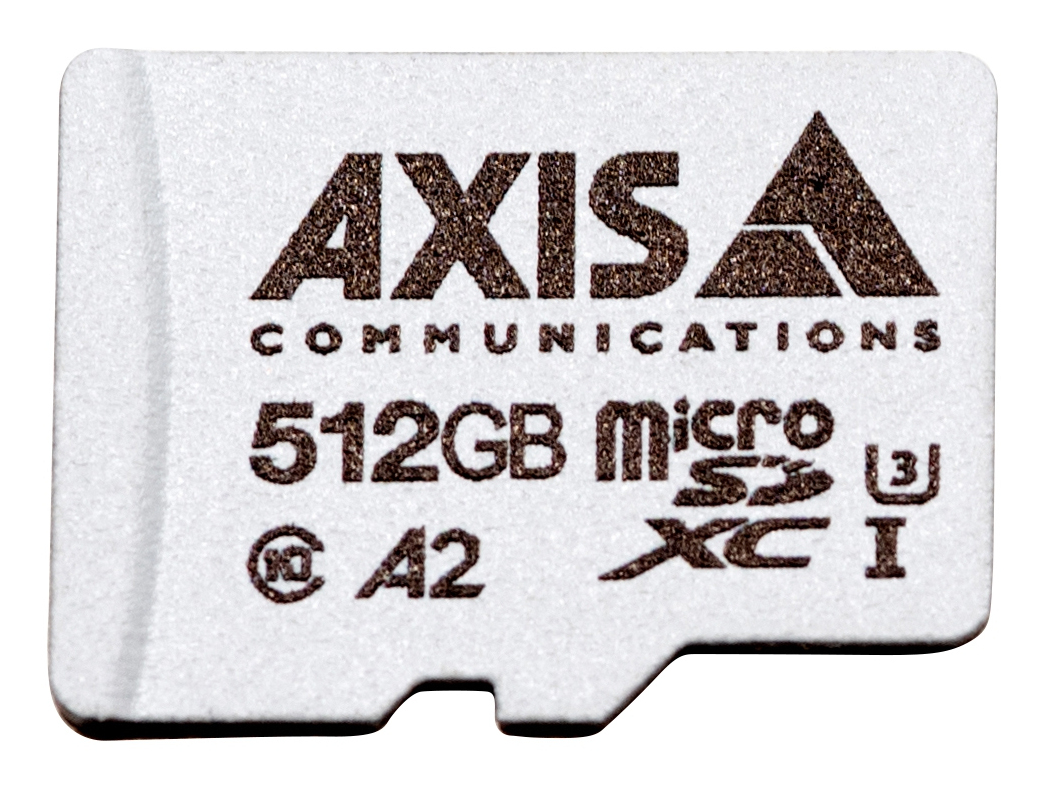 Axis Surveillance - Flash-Speicherkarte (microSDXC-an-SD-Adapter inbegriffen), Ansicht 2
