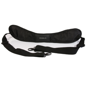 Mobilis ERGONOMIC SHOULDER STRAP . - Notebook - Schwarz - Karabinerhaken, Ansicht 4