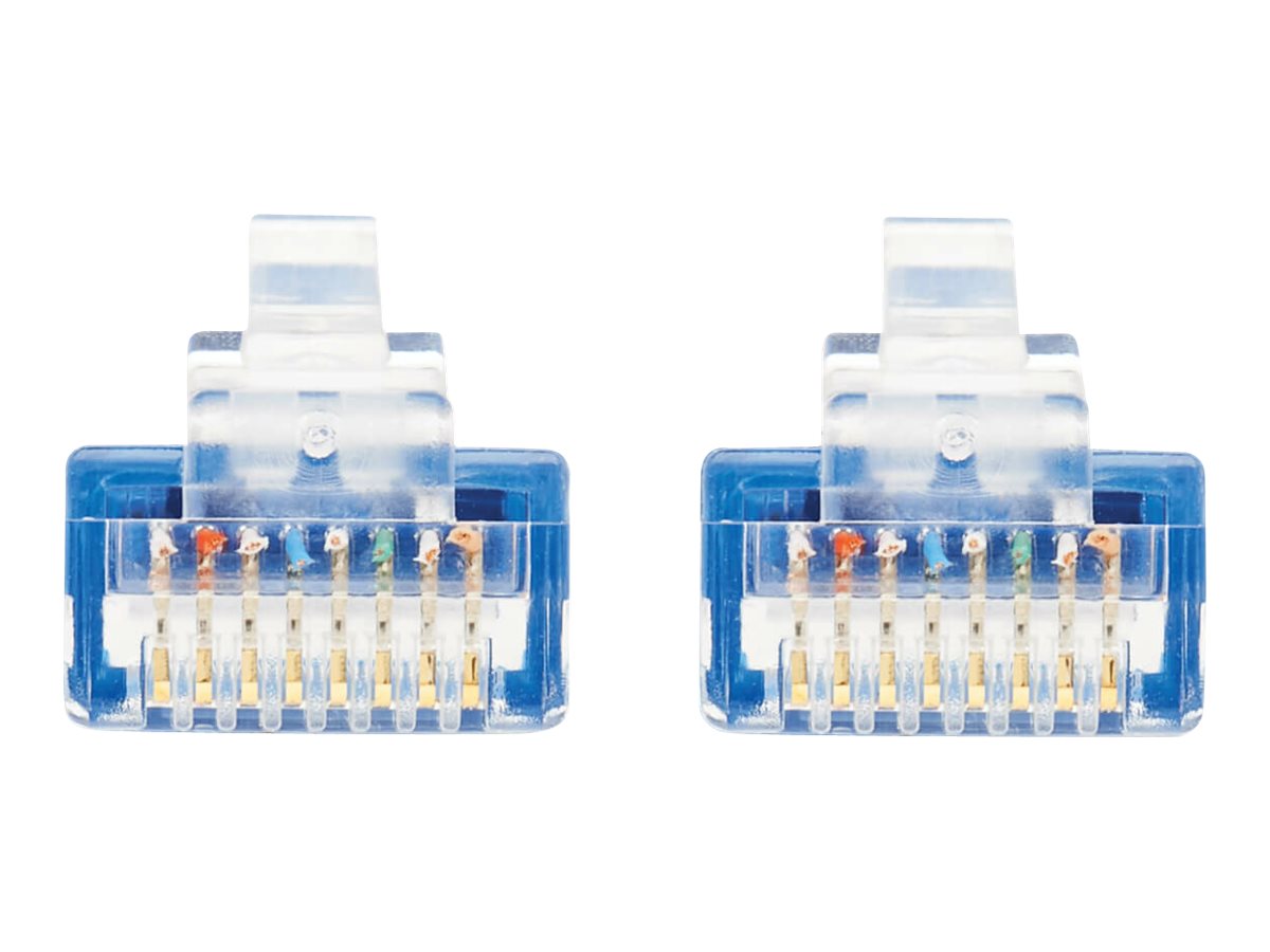 Tripp Cat6 Gigabit Ethernet Cable Molded Ultra-Slim RJ45 M/M Blue 1ft - Netzwerkkabel - RJ-45 (M), Ansicht 2