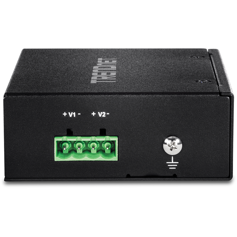 TRENDnet TI-PG50 - Unmanaged - Gigabit Ethernet (10/100/1000) - Vollduplex - Power over Ethernet (PoE) - Rack-Einbau - W, Ansicht 4