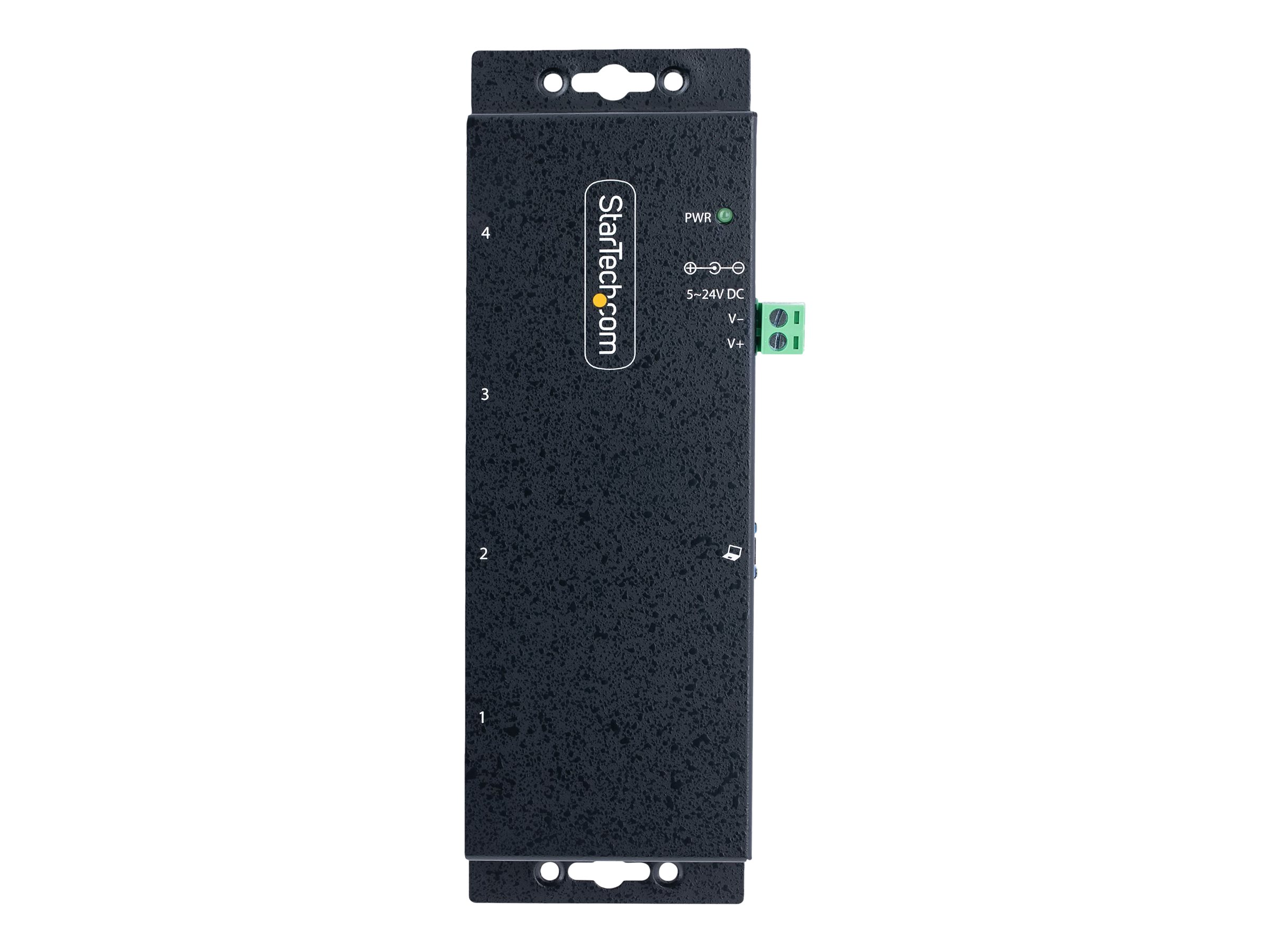 StarTech.com 4-Port Industrial USB 3.0 5Gbps Hub, Rugged USB Hub w/15kV Air/8kV Contact ESD and Surge Protection, Ansicht 2