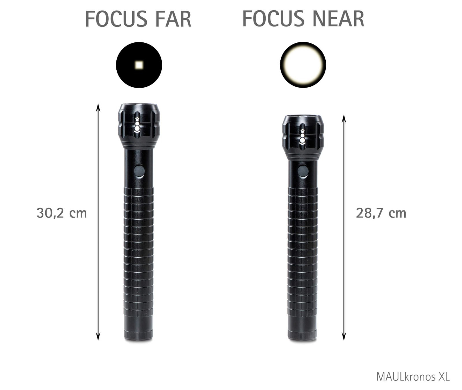 Jakob Maul GmbH MAUL 8182090 - Schwarz - LED flashlight MAULkronos XL, Ansicht 3