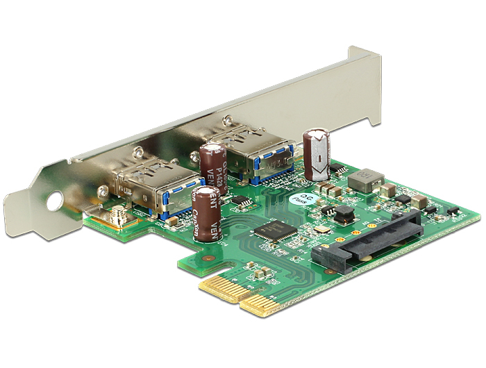 Delock PCI Express card > 2 x USB 3.0 - USB-Adapter, Ansicht 2