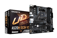 Gigabyte A520M DS3H V2 (rev. 1.0) - AMD - Socket AM4 - 3rd Generation AMD Ryzen™ 3 - 3rd Generation AMD Ryzen 5 - 3rd Ge