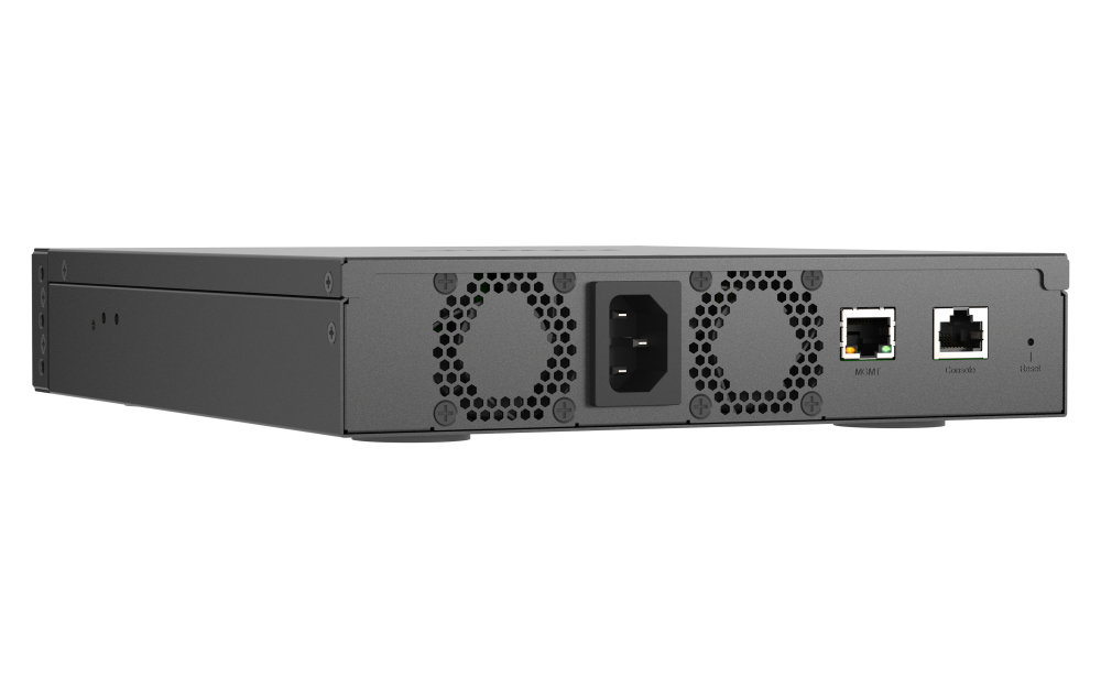 QNAP QSW-M7308R-4X - Switch - managed - 4 x 100 Gigabit QSFP28 + 8 x 25 Gigabit SFP28, Ansicht 4