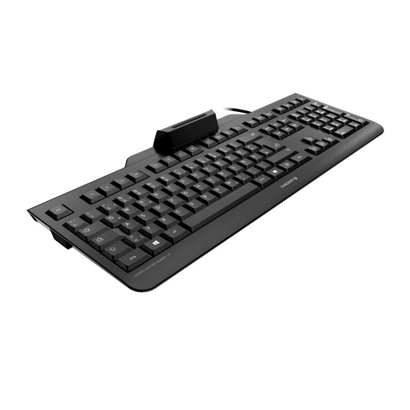 Cherry SECURE BOARD 1.0 - Tastatur - mit NFC - TL: EU, QWERTY, Ansicht 4