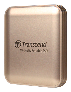 Transcend ESD420 - SSD - 2 TB - extern (tragbar) - USB 3.2 Gen 2x2 (USB-C Steckverbinder) - gold, Ansicht 2