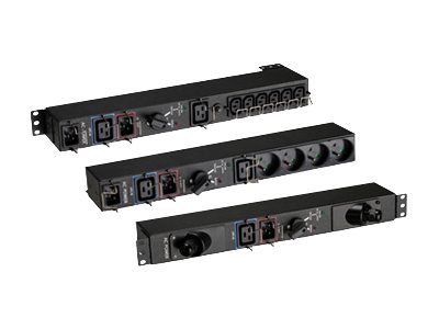 Eaton HotSwap MBP - Steckdosenleiste (Rack - einbaufähig) - Wechselstrom 220/230/240/250 V - Eingabe, Eingang Klemmleiste - Ausgangsanschlüsse: 1 (Klemmleiste)