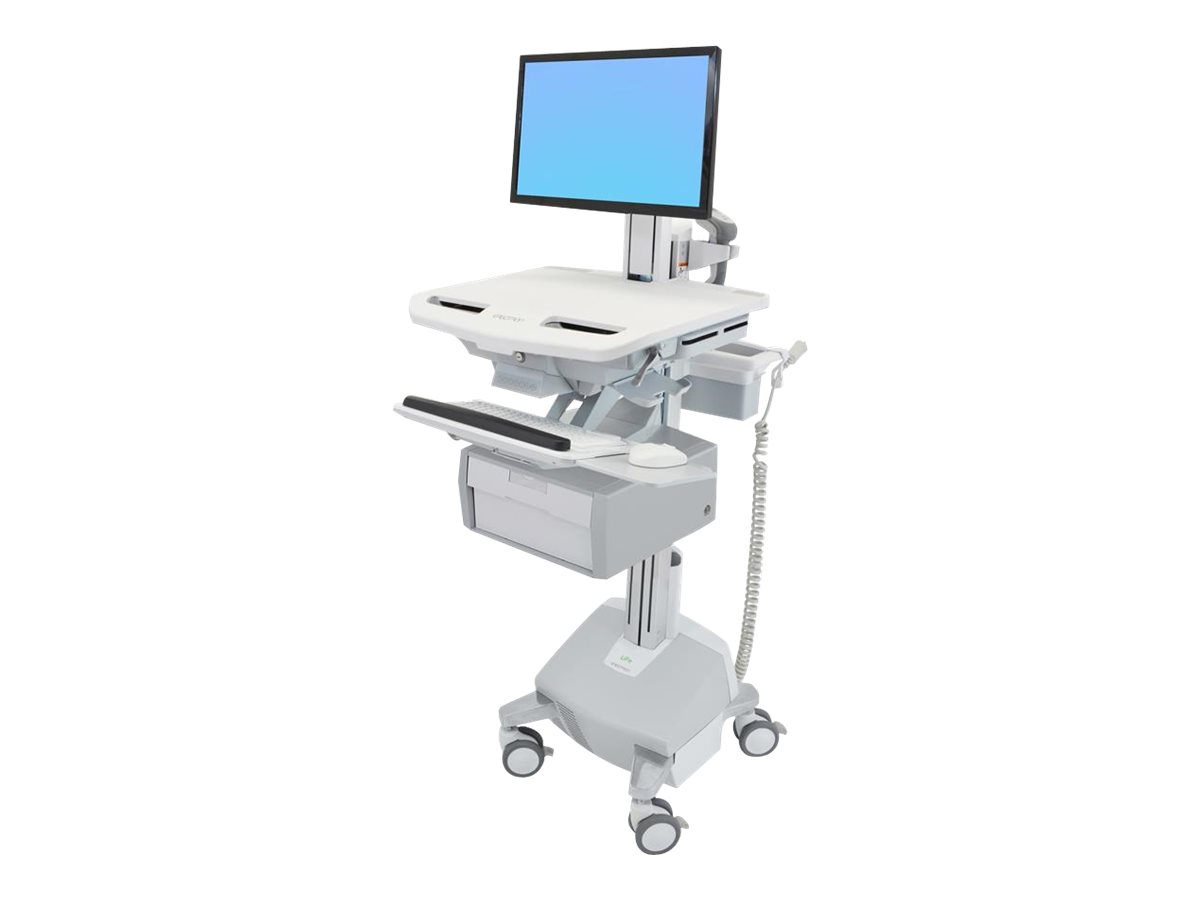 ERGOTRON STYLEVIEW CART WITH LCD PIVOT (SV44-13B2-C)