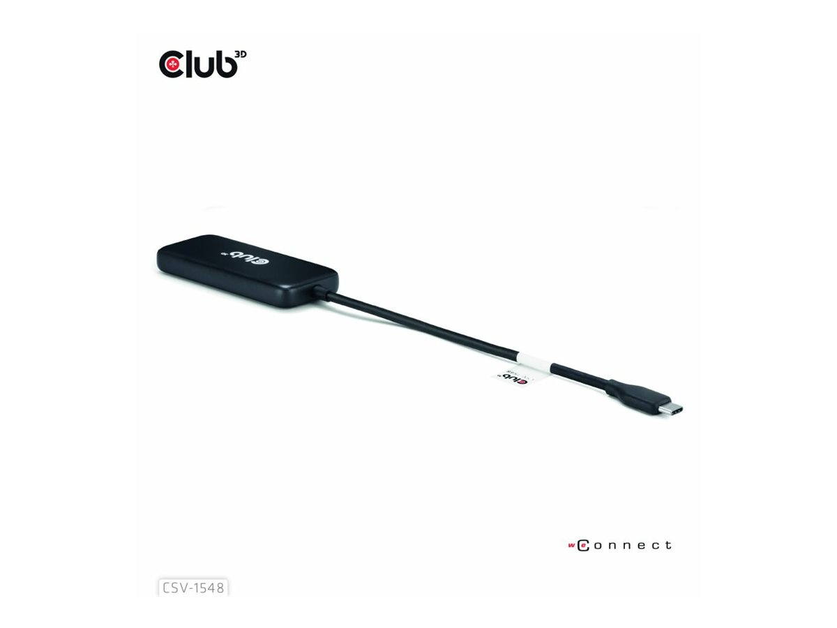 Club 3D CSV-1548 - Hub - 4 x USB 3.1 Gen 2, Ansicht 3