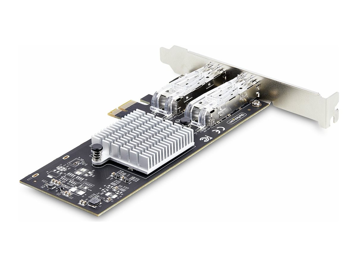 StarTech.com Startech 2-Port GbE SFP Netzwerkkarte, PCIe Gigabit