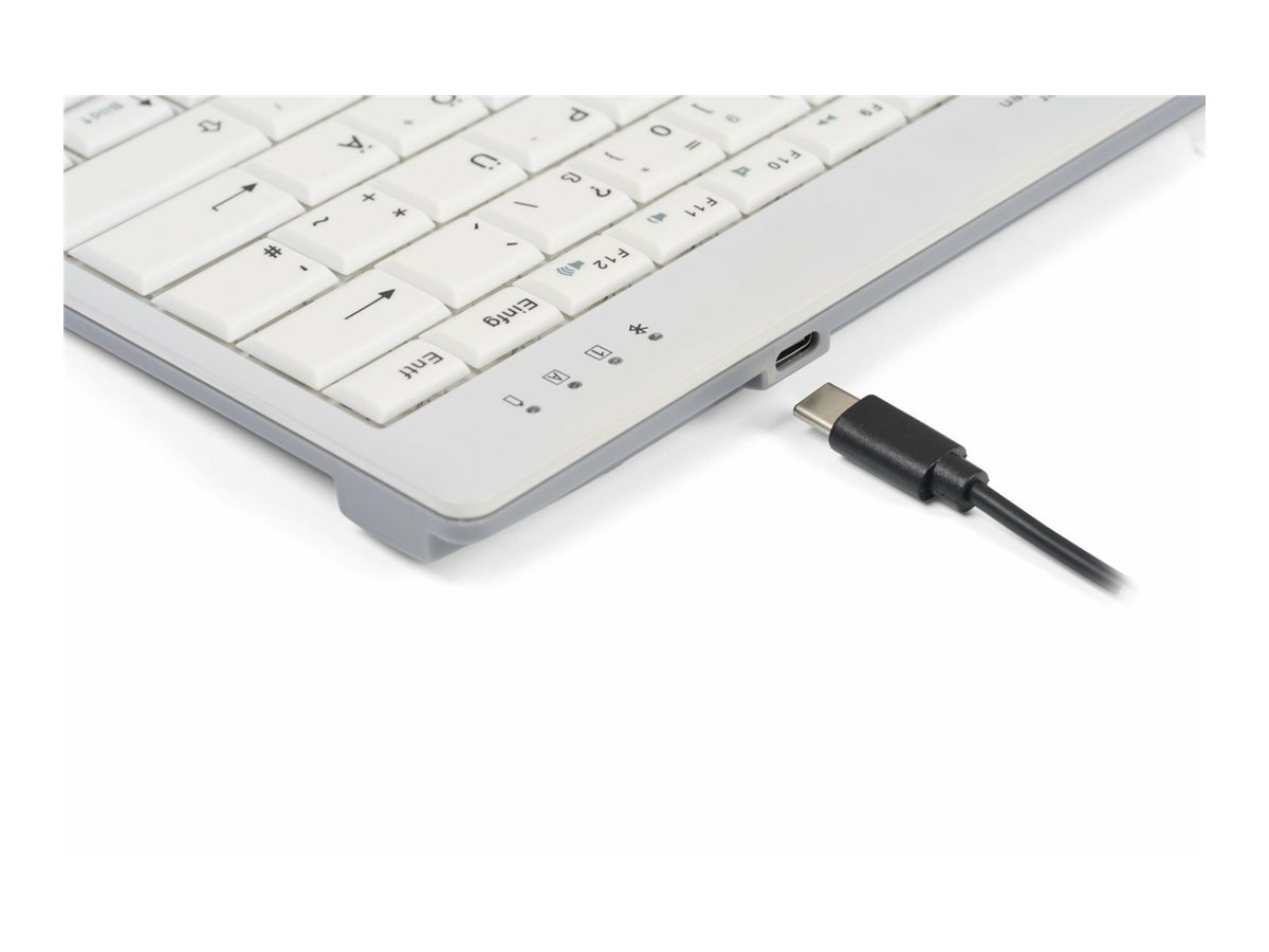 Bakker Elkhuizen Tastatur UltraBoard 950 V2 Wireless DE retail - TL: Deutsch, QWERTZ, Ansicht 3