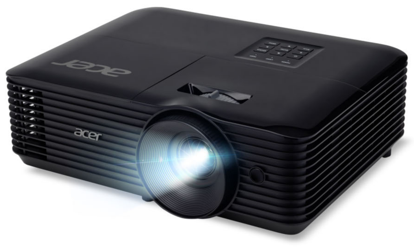Acer X139 - DLP-Projektor - tragbar - 3D - 5000 ANSI-Lumen - WXGA (1280 x 800), Ansicht 2