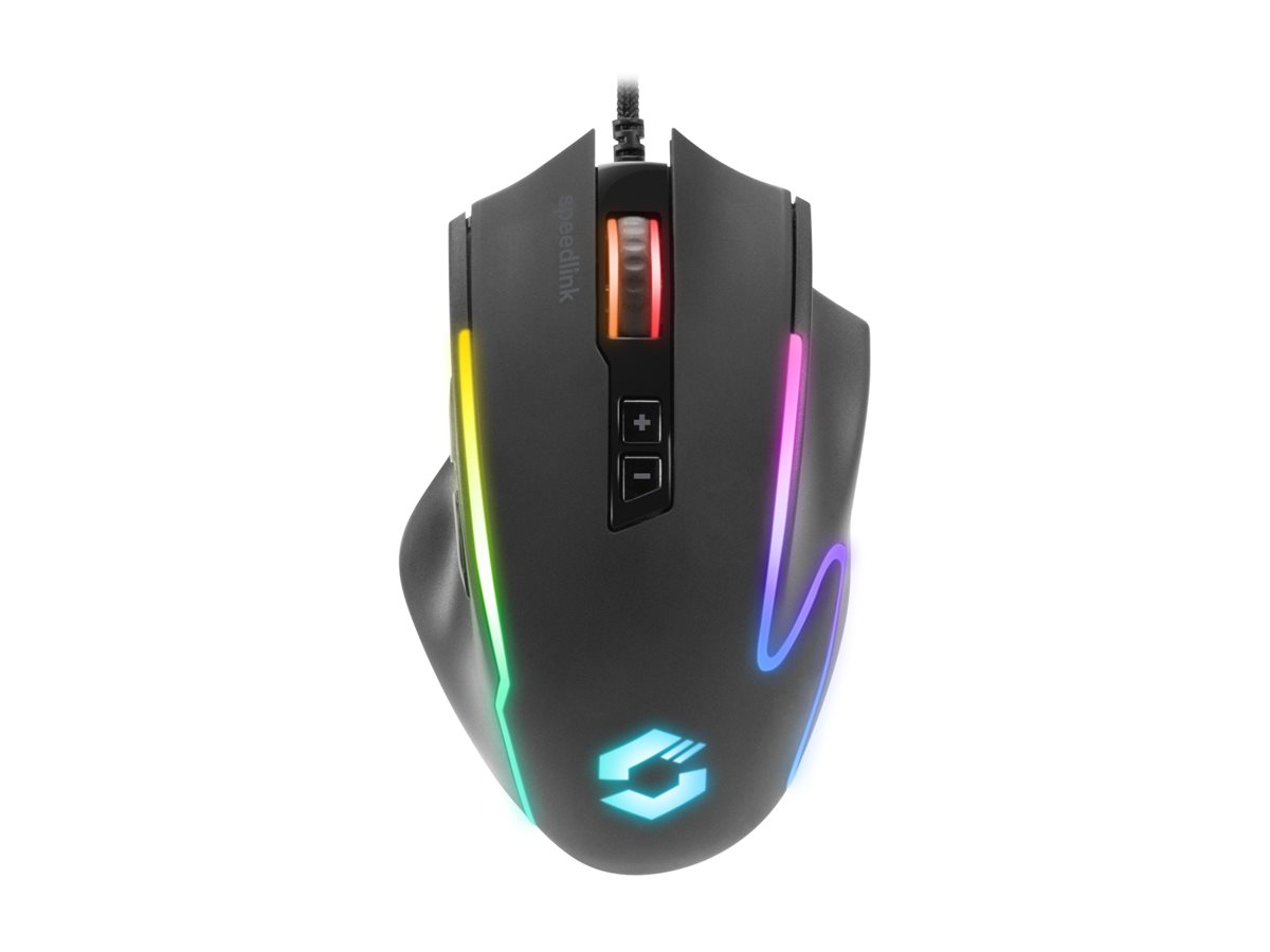 SPEEDLINK Gaming Maus DECUS USB gummiert sw retail - Maus, Ansicht 3
