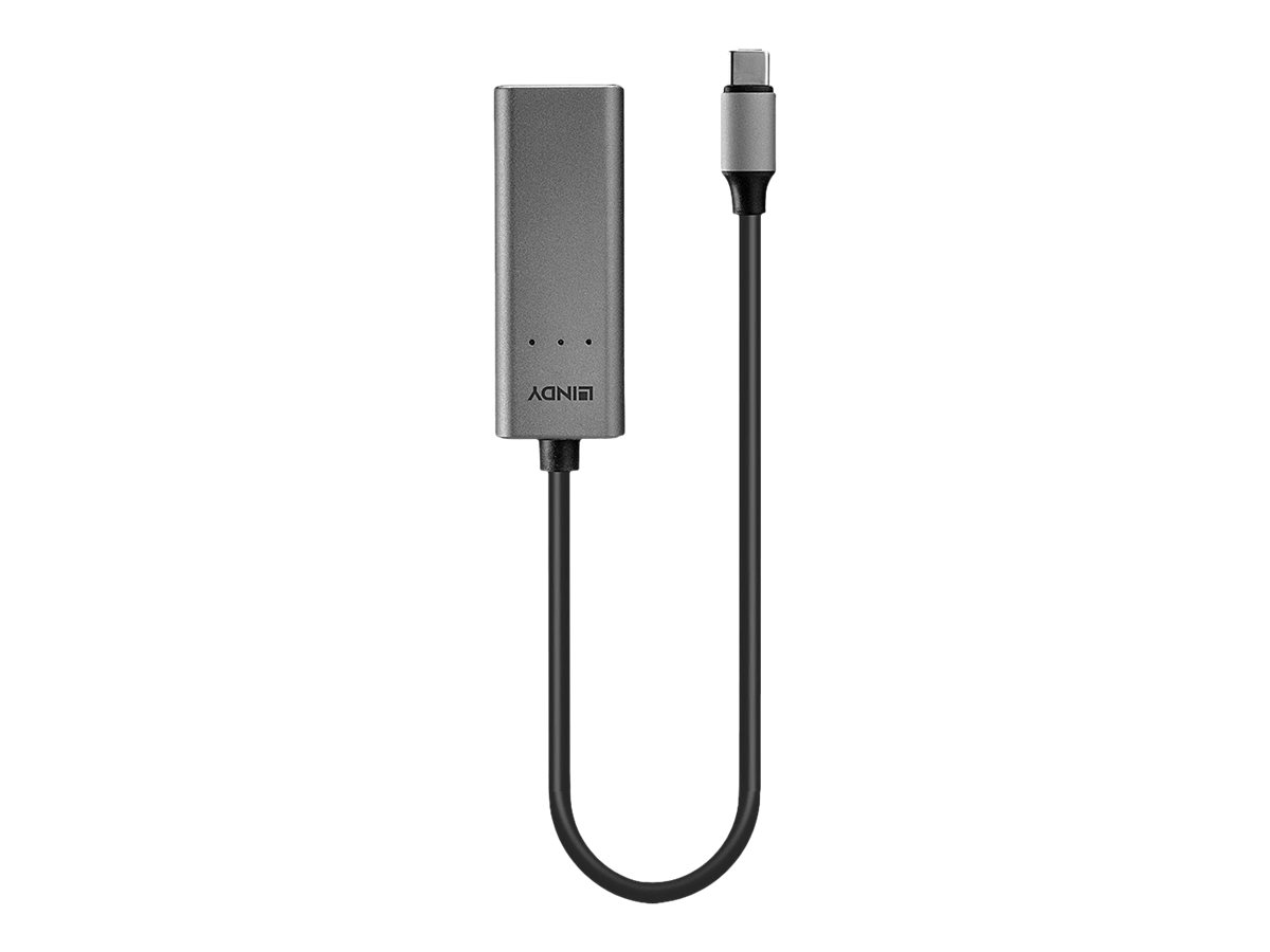 Lindy Netzwerkadapter - USB-C 3.1 - 10M100M1G25 Gigabit Ethernet