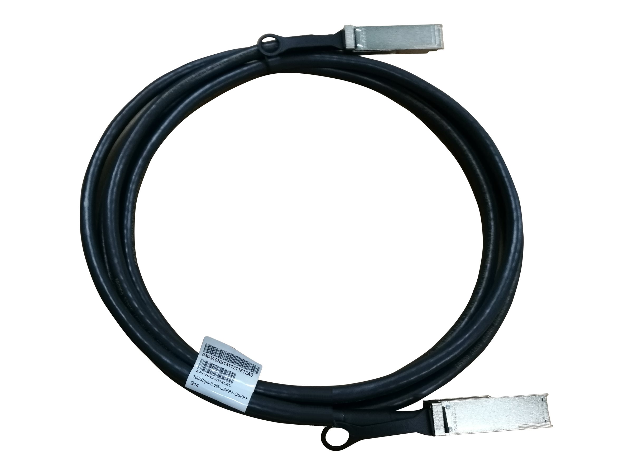 Vorschau: HPE X240 Direct Attach Copper Cable - 100GBase Direktanschlusskabel - QSFP28 (M)