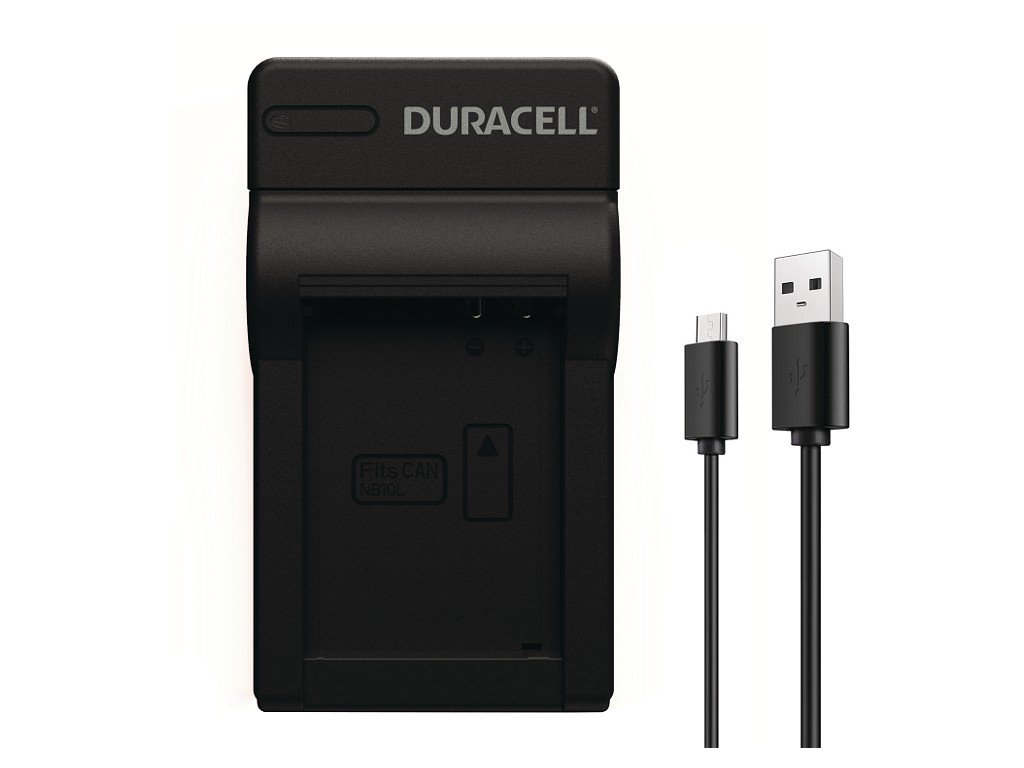 Duracell DRC5908 - USB - Indoor Batterieladegerät - Canon NB-10L - Schwarz - 5 V - 5 V, Ansicht 2