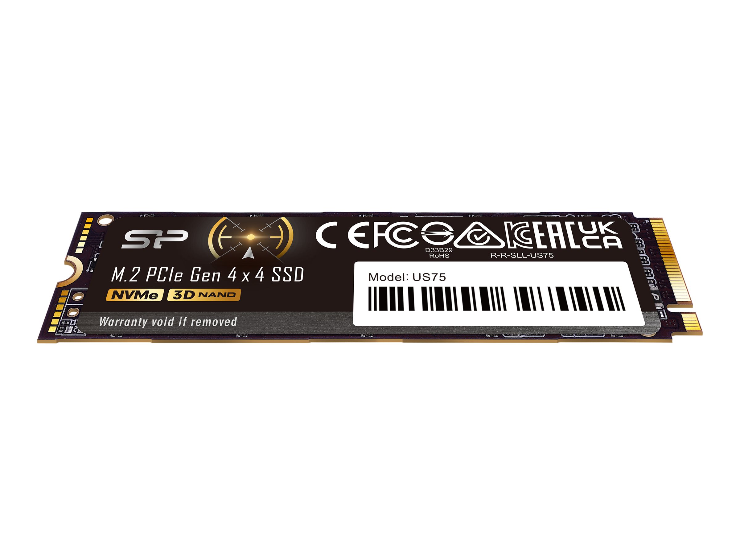 SILICON POWER US75 SSD 2 TB internal M.2 2280 PCIe 4.0