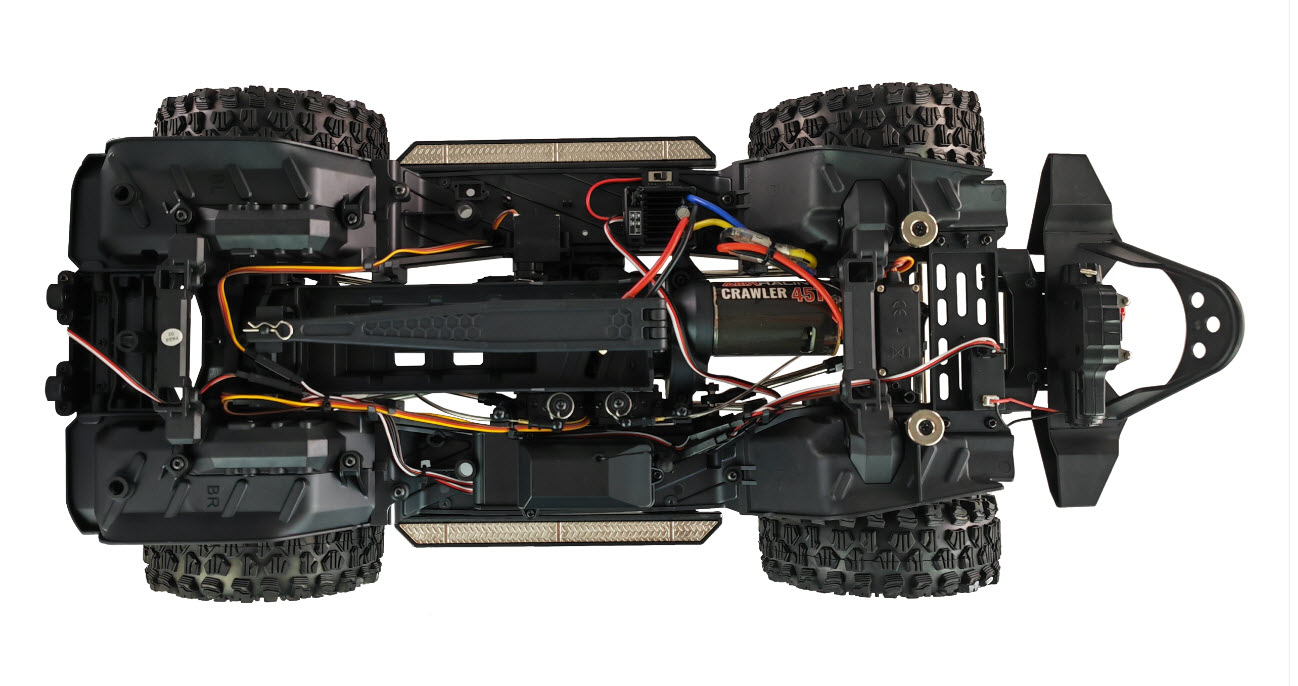 Amewi RC Auto AMXRock Crosstail Crawler 4WD 1 10 ARTR Rot, Ansicht 2