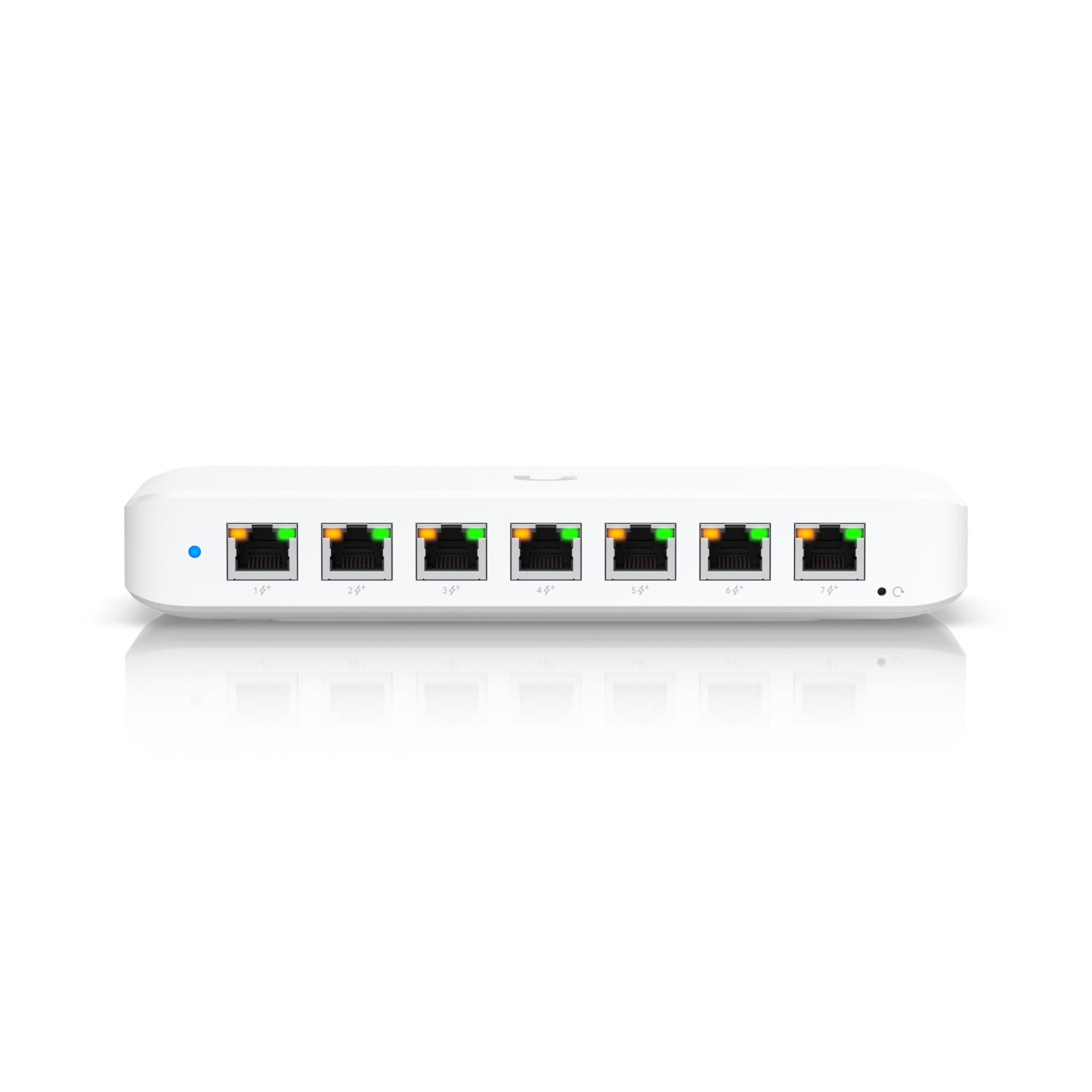 UbiQuiti UniFi Switch Ultra 60W 8 Port Layer 2 PoE++ input PoE+ output - Switch - 8 Gbps, Ansicht 2