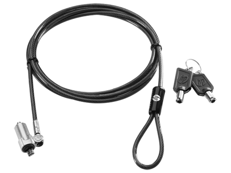 HP Ultraslim Keyed Cable Lock - Sicherheitskabelschloss, Ansicht 3