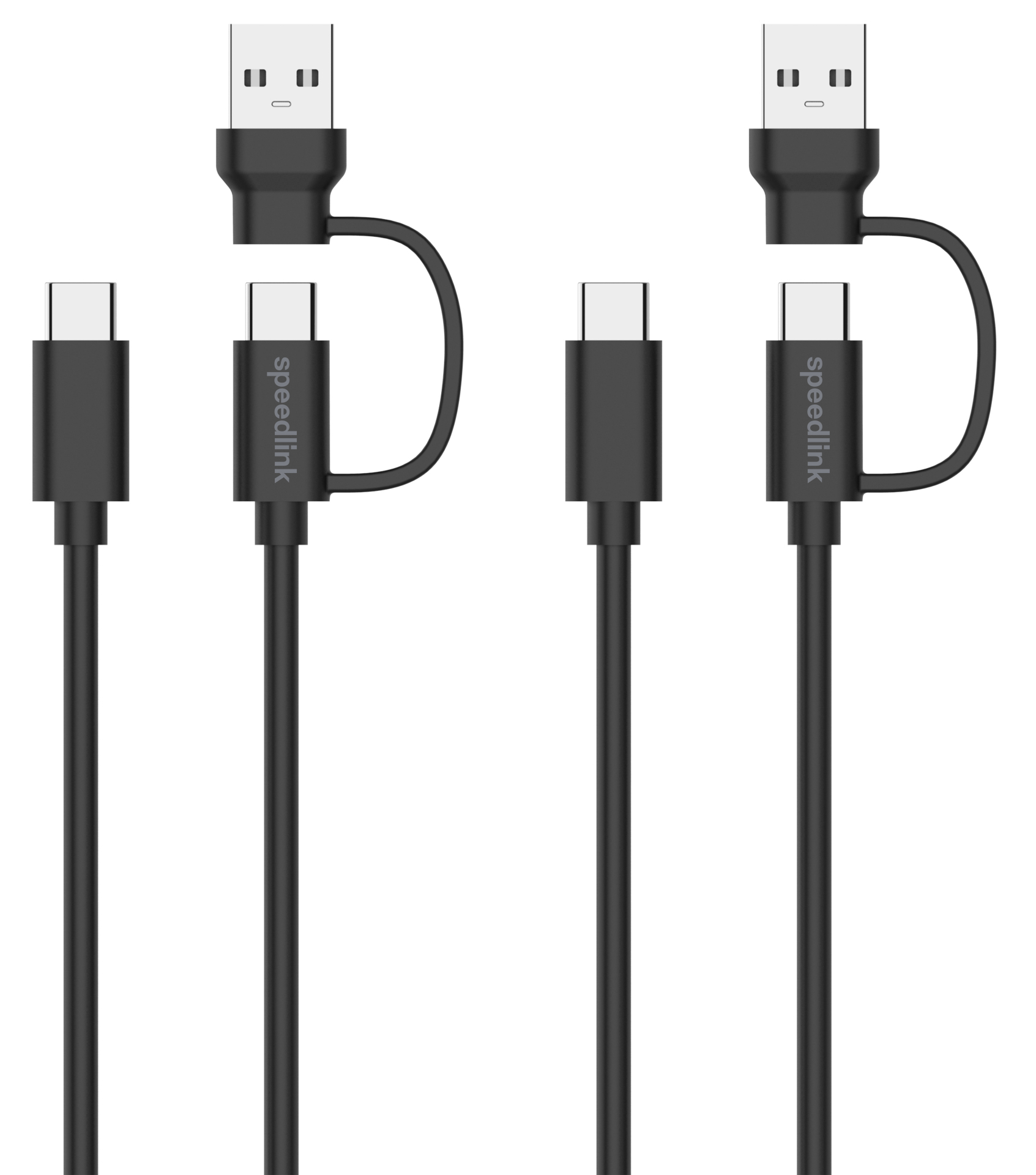 SPEEDLINK STREAM Play & Charge USB-C/A Kabel Set für PS5 sw retail, Ansicht 4