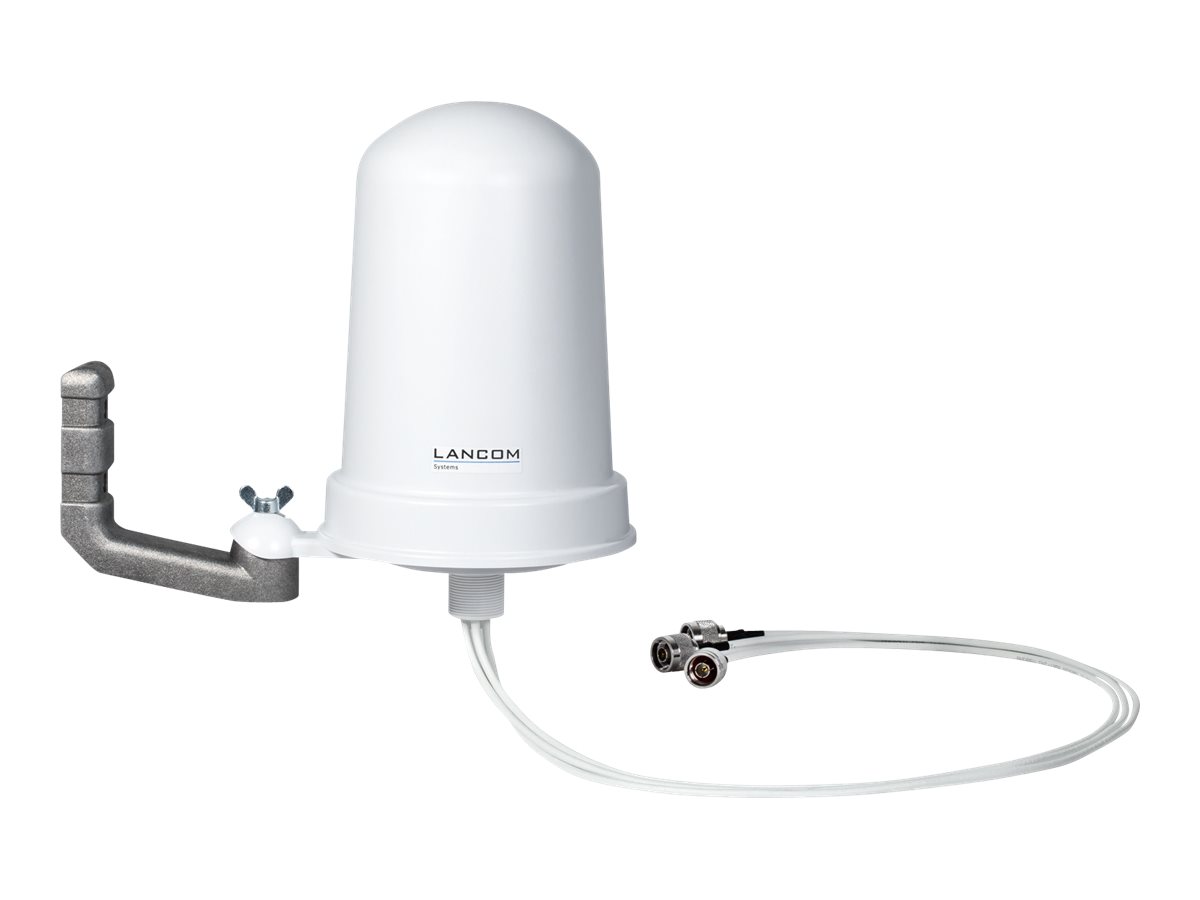 LANCOM AirLancer ON-T360ag - Antenne - 7 dBi (für 5 GHz), 5 dBi (für 2,4 GHz) - Hellgrau