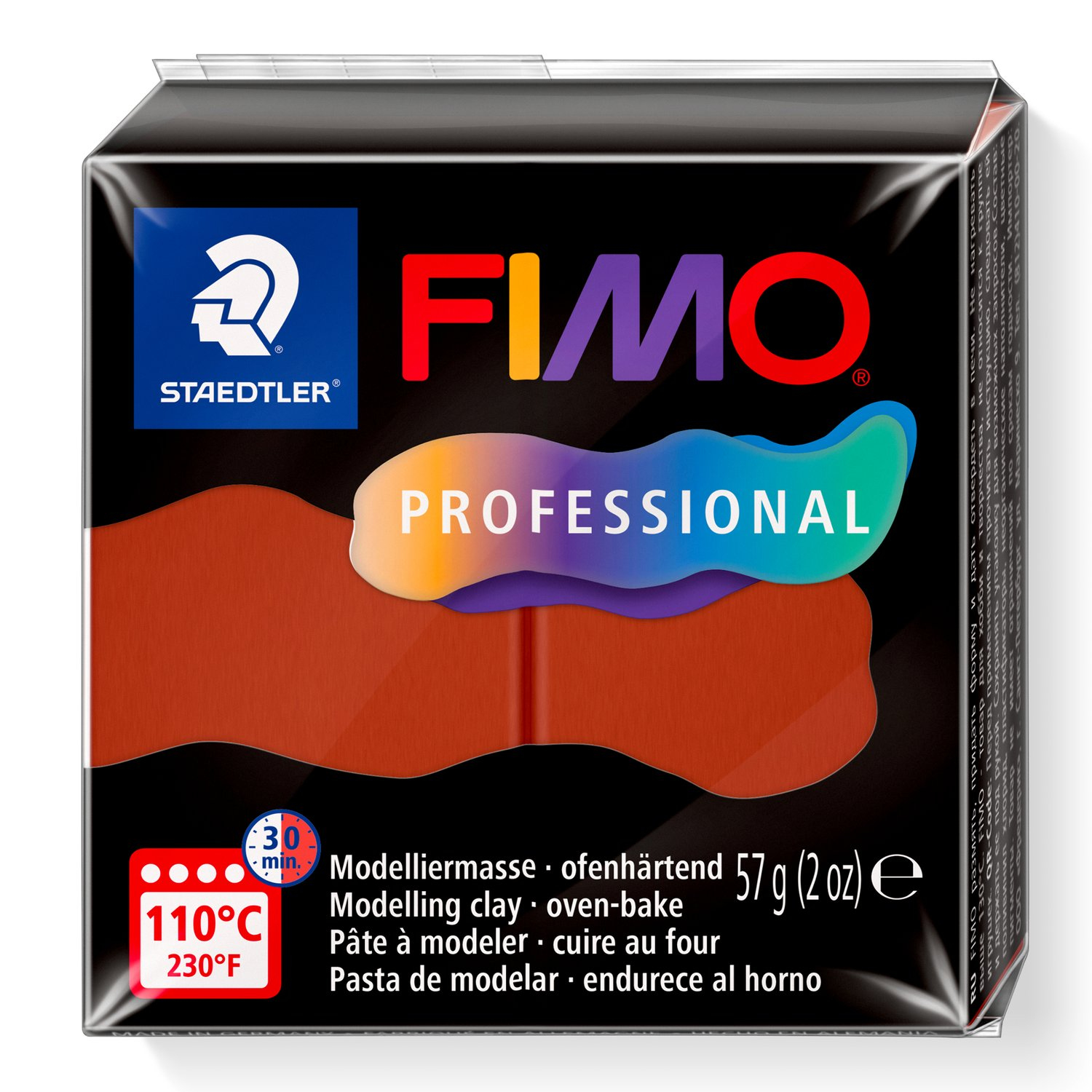 STAEDTLER Mod.masse Fimo prof 57g terrakotta, Ansicht 2