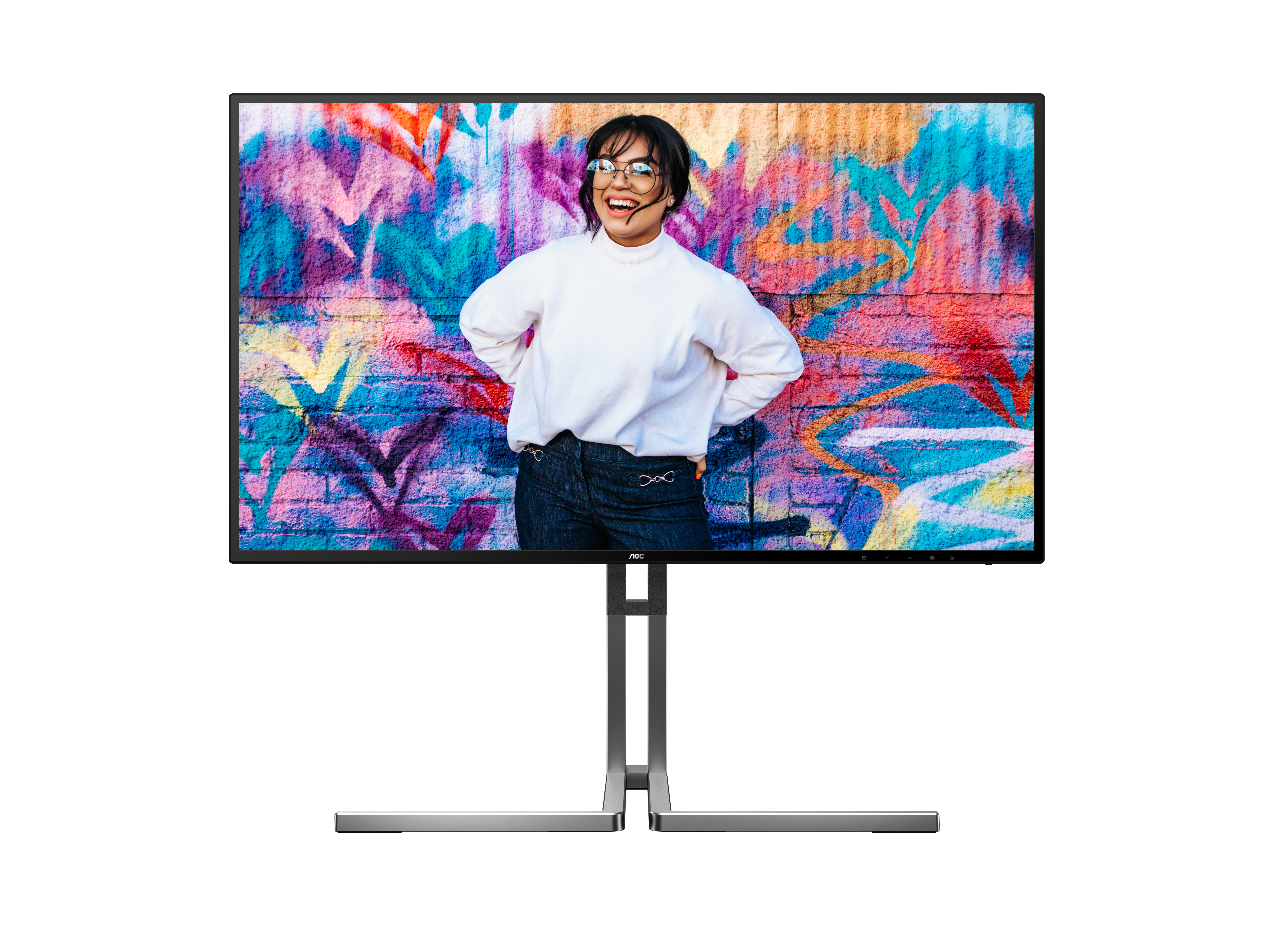 AOC U27U3CV - Graphic Pro Series - LED-Monitor - 68.6 cm (27), Ansicht 2