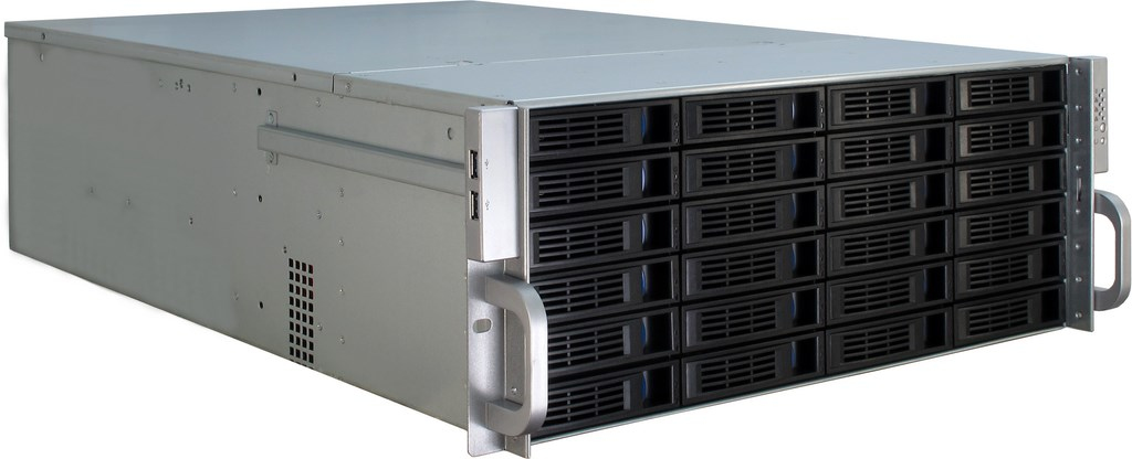 Inter-Tech IPC 4U-4424 Rackversion Udvidet ATX Sort