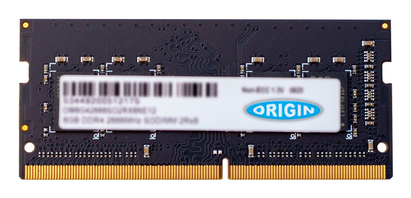 Origin Storage 32GB DDR4 3200MHz SODIMM 2RX8 Non-ECC 1.2V - 32 GB - 1 x 32 GB - DDR4 - 3200 MHz - 260-pin SO-DIMM, Ansicht 3