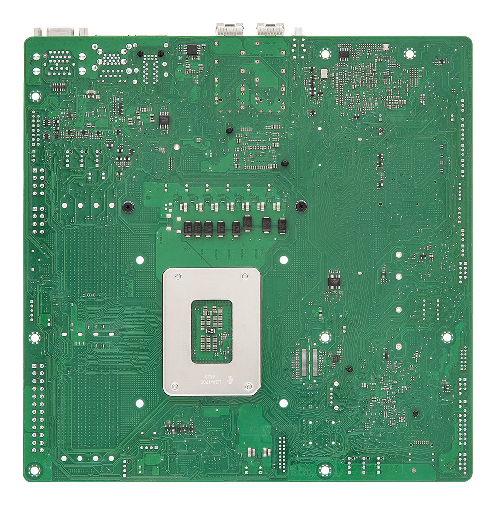 ASRock Mainboard EC262D4U2-2L2Q/E810 micro-ATX Sockel 1700 DDR5-only Single - Mainboard - Intel Sockel 1700 (Core i), Ansicht 3