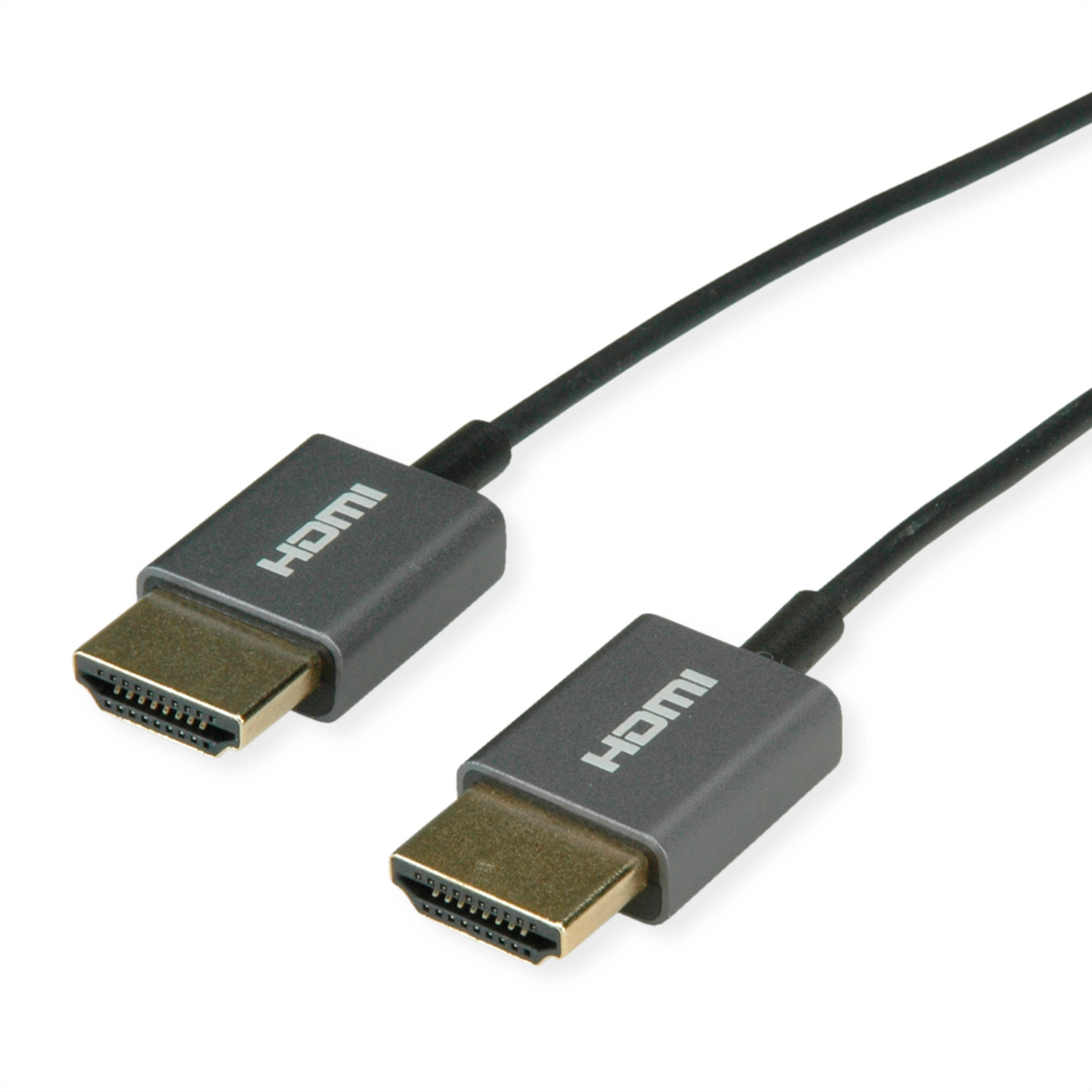 ROLINE Hdmi-Koaxialkabel ultraschlank 8K60 ST/ST - Kabel - Kabel - Digital/Display/Video