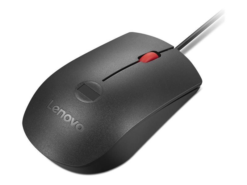 Lenovo Maus - optisch - 3 Tasten - kabelgebunden