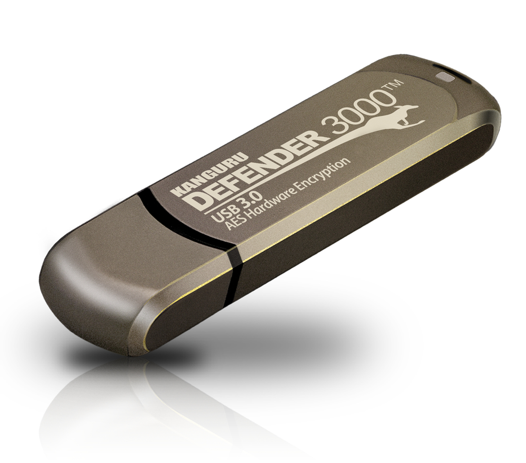 Kanguru Solutions Kanguru Encrypted Defender 3000 - USB-Flash-Laufwerk, Ansicht 4