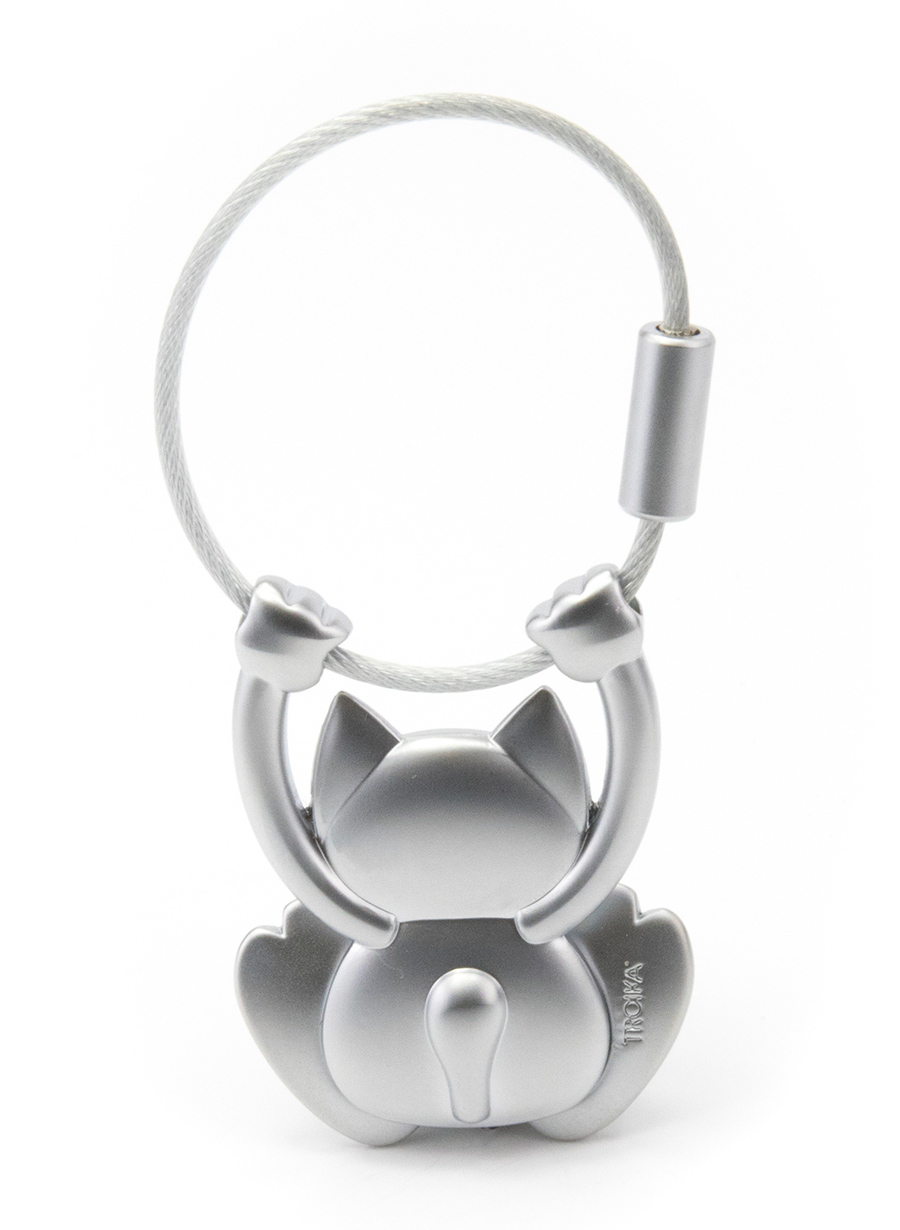Troika KR10-20-MA - Schlüsselanhänger - Silber - Aluminium-Guss - Abbildung - 46 mm - 11 mm, Ansicht 2
