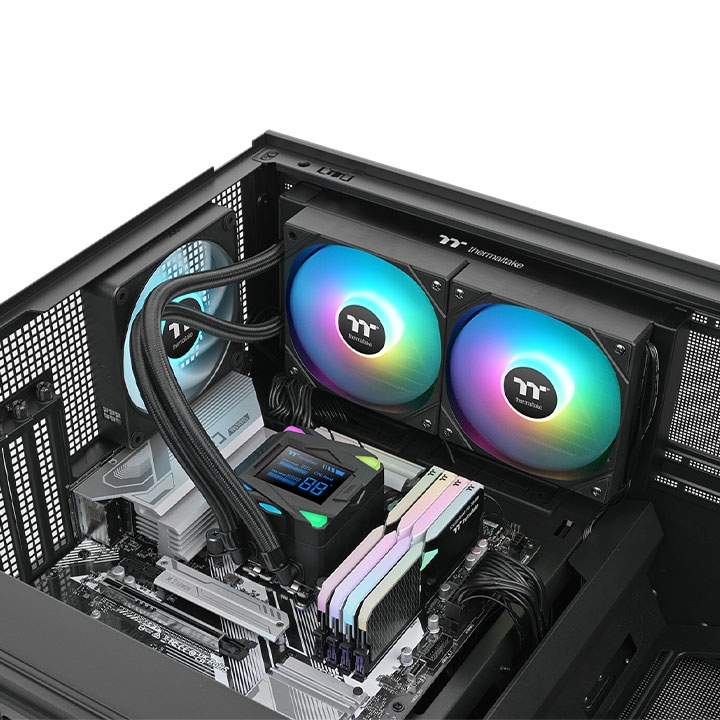 Thermaltake LA240-S ARGB Sync - CPU-Kühler - 38,35 dB, Ansicht 2