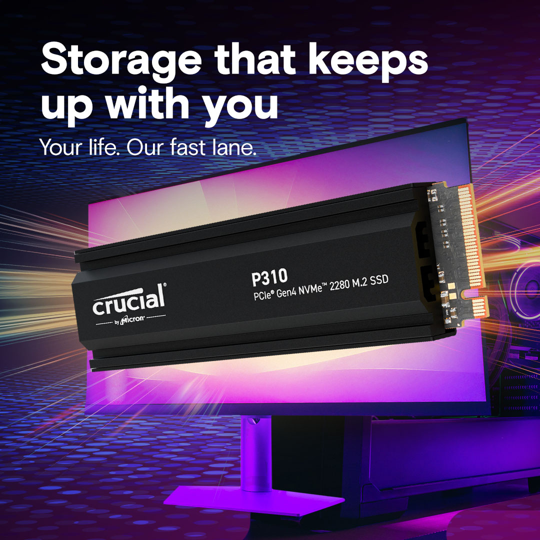 Crucial P310 - SSD - 4 TB - intern - M.2 2280 - PCIe 4.0 x4 (NVMe), Ansicht 2