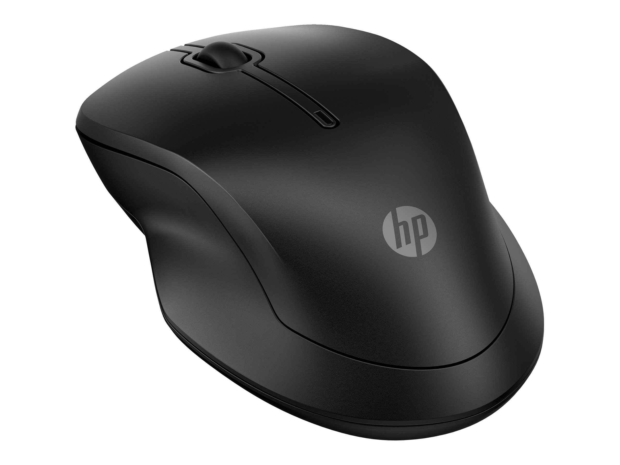 HP 255 - Maus - dual mode - optisch - 3 Tasten - kabellos - 2.4 GHz Bluetooth - kabelloser Empfänger (USB)