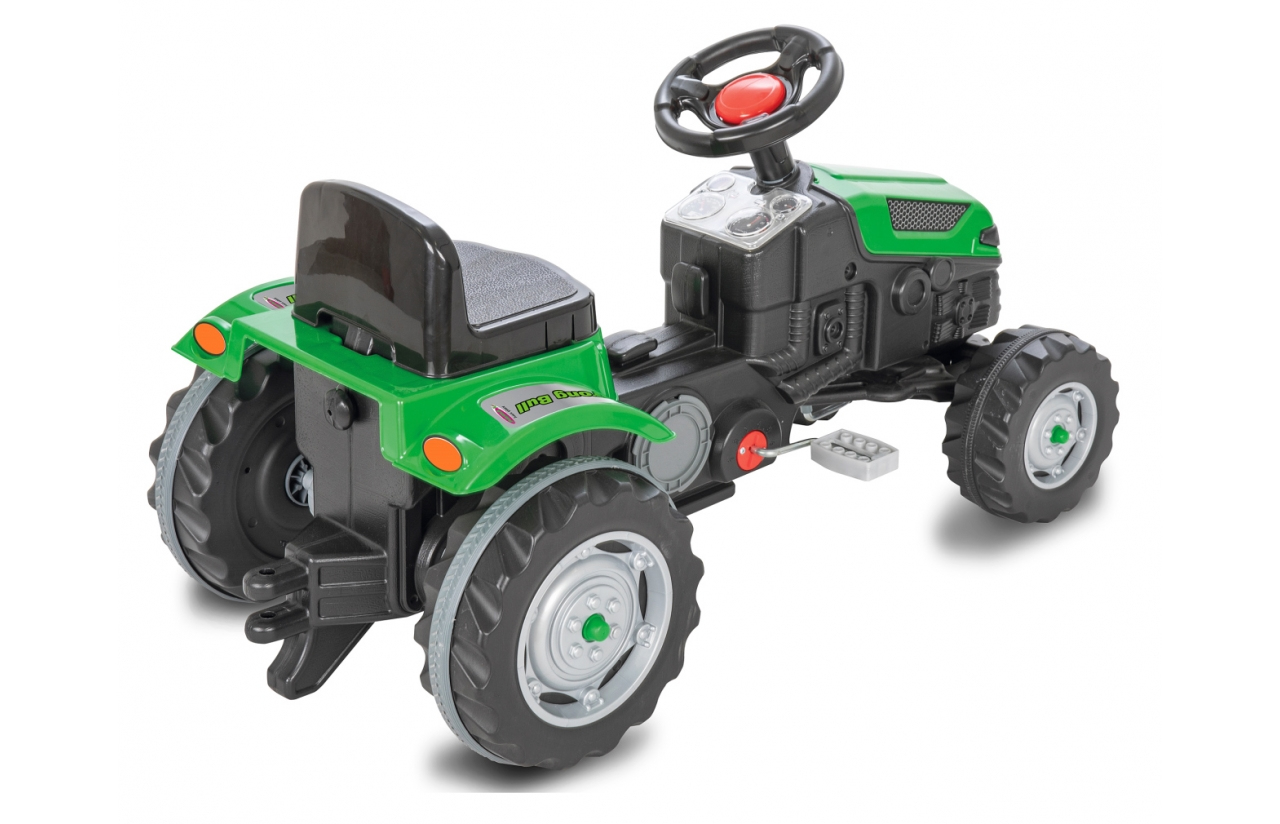 JAMARA Trettraktor Strong Bull grün - 3 Jahr(e) - 4 Rad/Räder - Schwarz - Grün, Ansicht 4