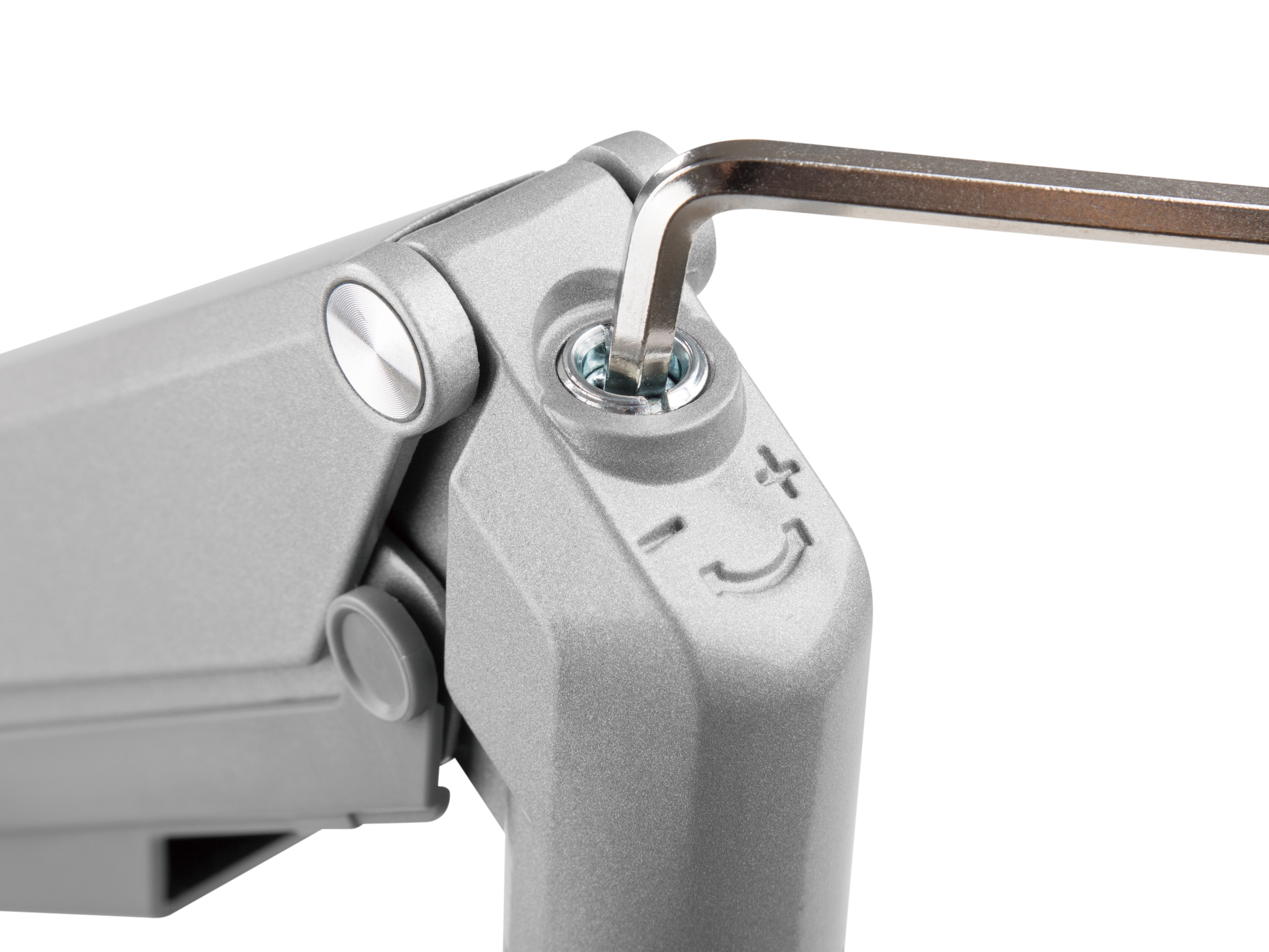 Equip Befestigungskit - einstellbarer Arm - für LCD-Display - Aluminium - Bildschirmgröße: 33-68.6 cm (13-27), Ansicht 3