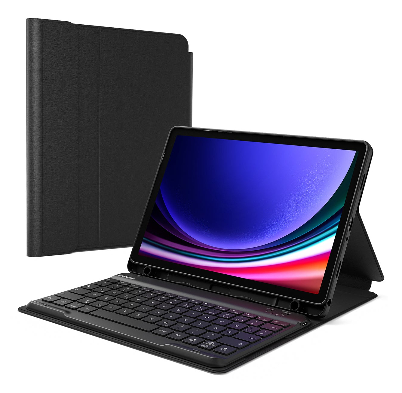 Inateck N0028 black Galaxy Tab A9 plus Tastatur Bluetooth - Tastatur, Ansicht 2