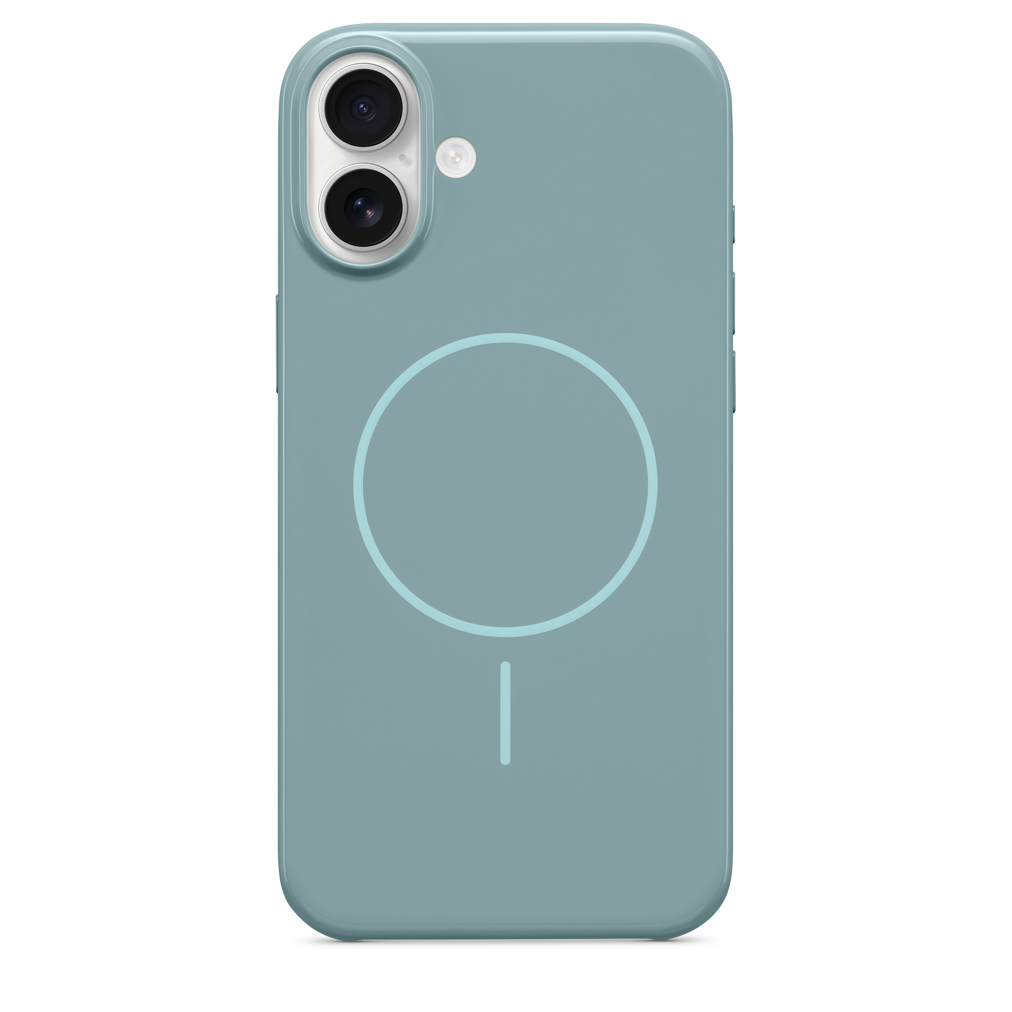 Apple iPhone 16 Plus Kunststoff Case mit MagSafe - Riptide Blau, Ansicht 2